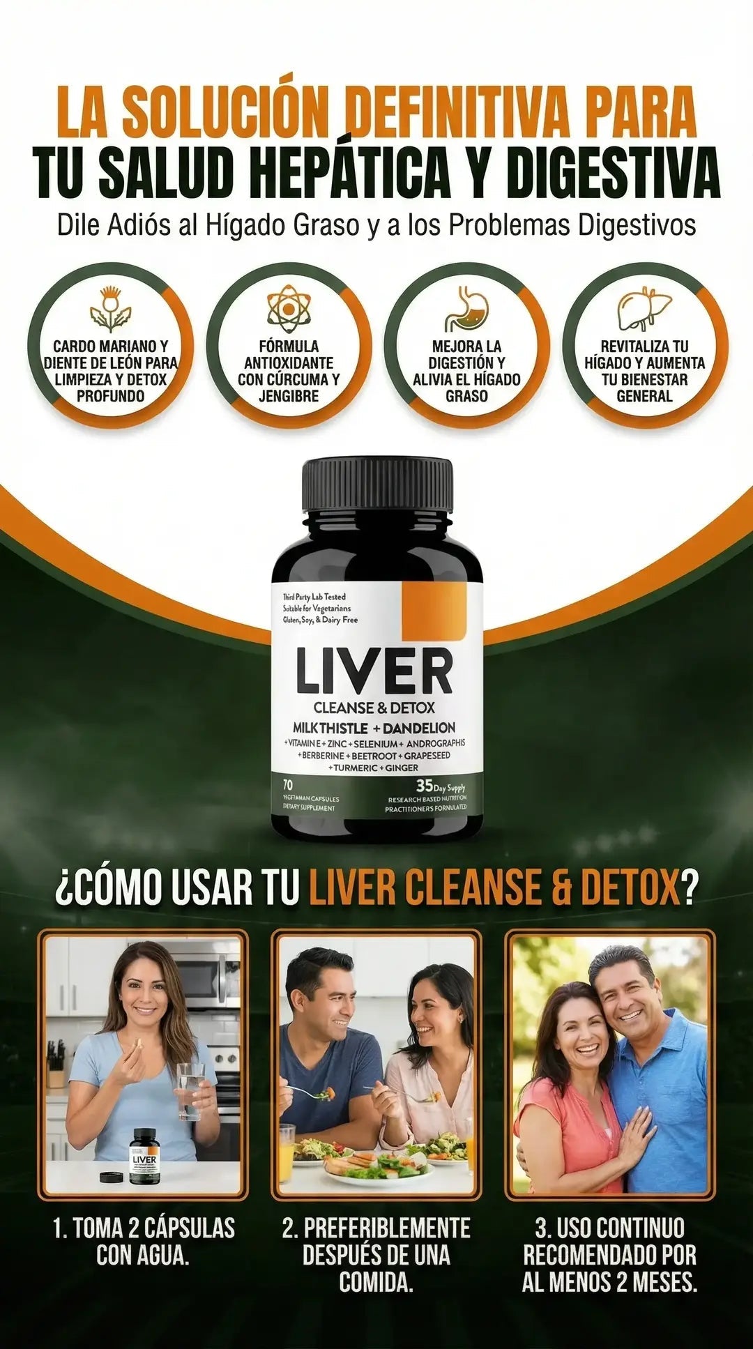 LIVER ¡REVITALIZA TU HIGADO, RECUPERA TU ENERGIA!