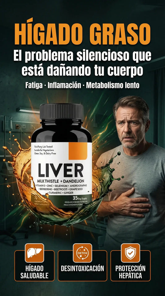LIVER ¡REVITALIZA TU HIGADO, RECUPERA TU ENERGIA!
