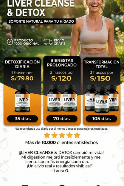 LIVER ¡REVITALIZA TU HIGADO, RECUPERA TU ENERGIA!