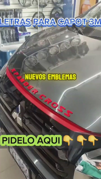 LETRAS 3D™ DE CAPO DELANTERO ⭐⭐⭐⭐⭐